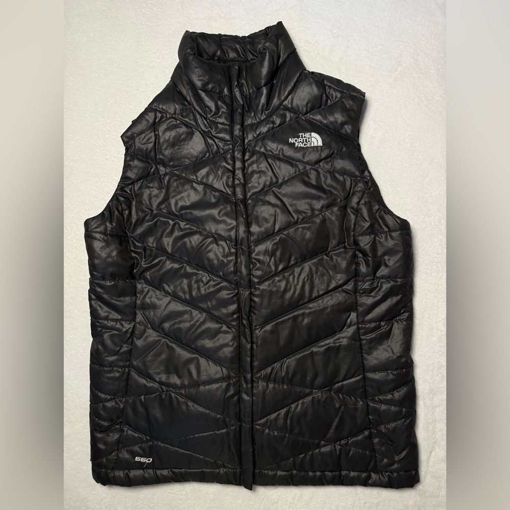 The North Face Women's Dark Gray Quilted Vest